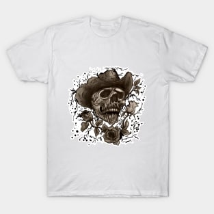 Old Western Skull T-Shirt